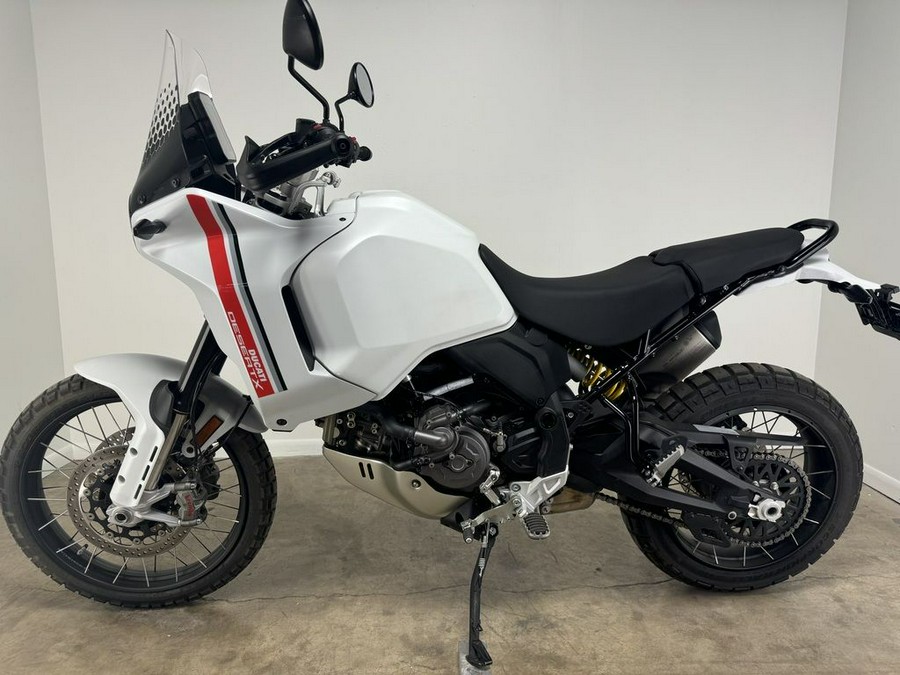 2023 Ducati DesertX Star White Silk