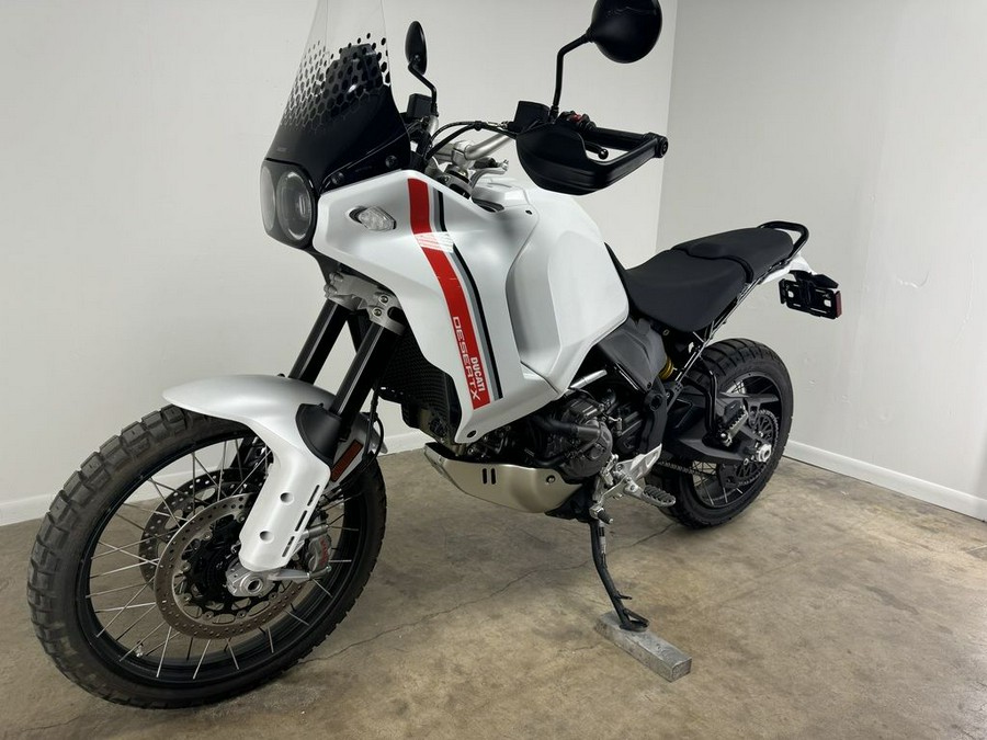 2023 Ducati DesertX Star White Silk