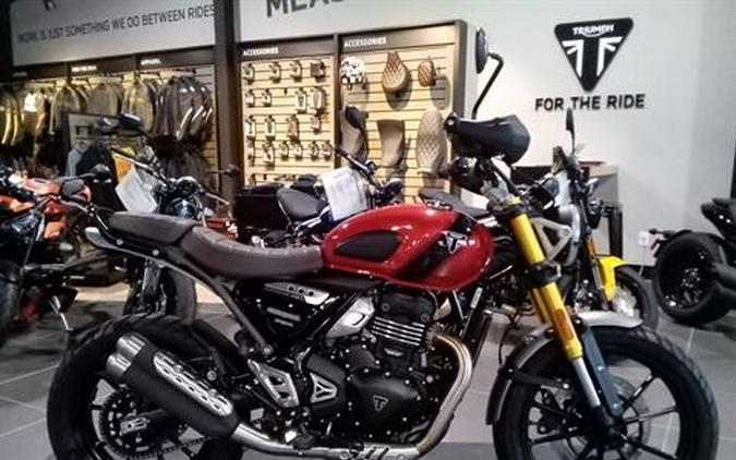 2025 Triumph Scrambler 400 X