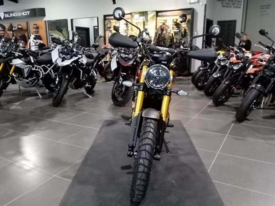2025 Triumph Scrambler 400 X