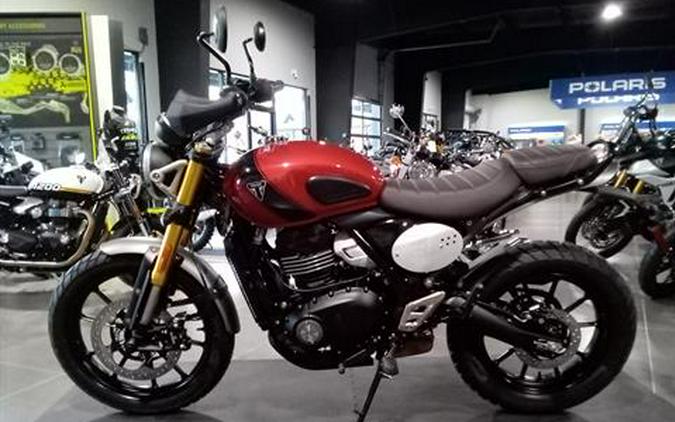 2025 Triumph Scrambler 400 X