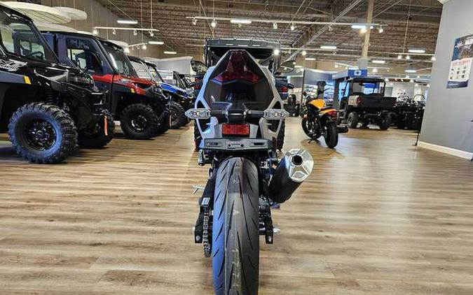 2024 Kawasaki NINJA 7 HYBRID ABS METALLIC BRIGHT SILVER/METALLIC MATTE LIME GREEN/EBONY - 111200
