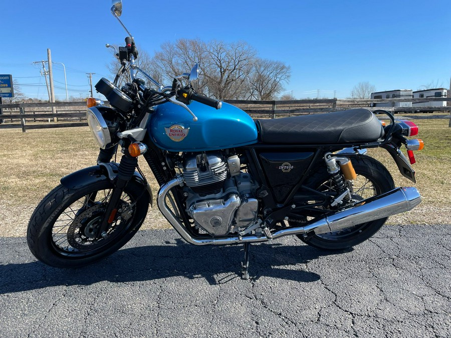 2023 Royal Enfield INT650 - VENTURA BLUE