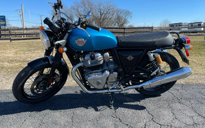 2023 Royal Enfield INT650 - VENTURA BLUE