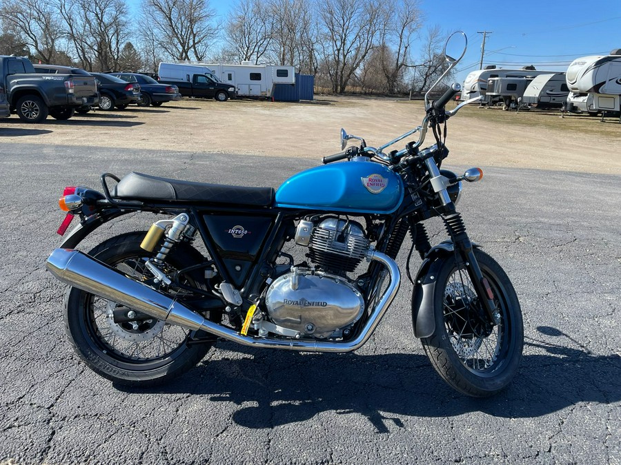 2023 Royal Enfield INT650 - VENTURA BLUE