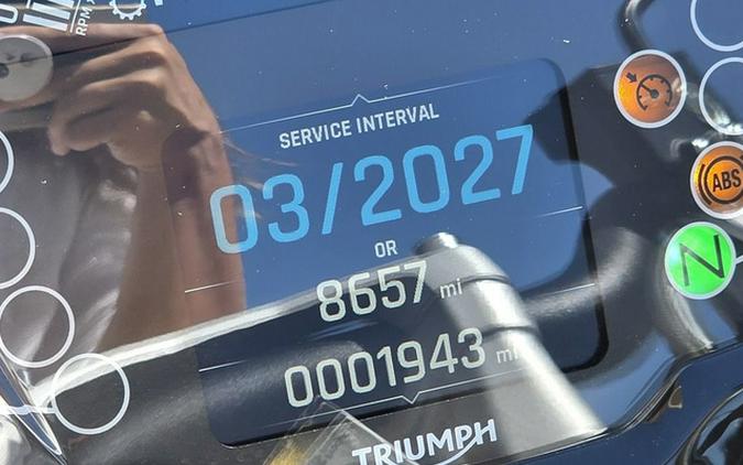 2025 Triumph Tiger Sport 800 Cosmic Yellow