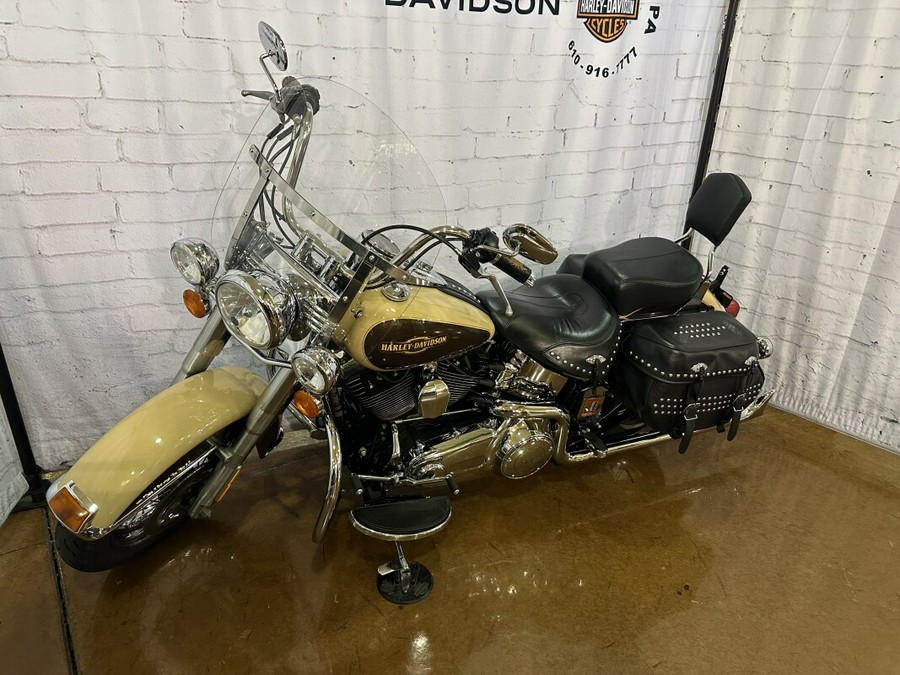 2014 Harley-Davidson Heritage Softail Classic FLSTC Snd Prl/Cnyn Brwn Prl