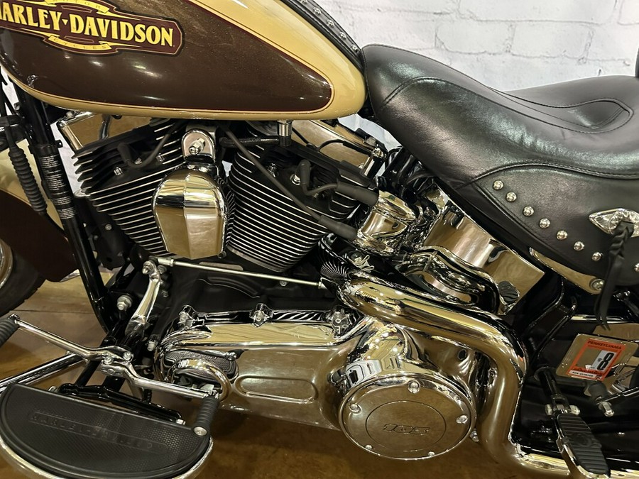 2014 Harley-Davidson Heritage Softail Classic FLSTC Snd Prl/Cnyn Brwn Prl