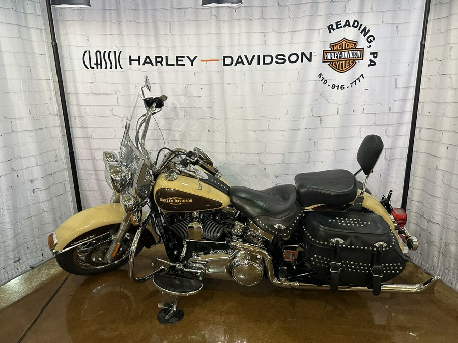 2014 Harley-Davidson Heritage Softail Classic FLSTC Snd Prl/Cnyn Brwn Prl