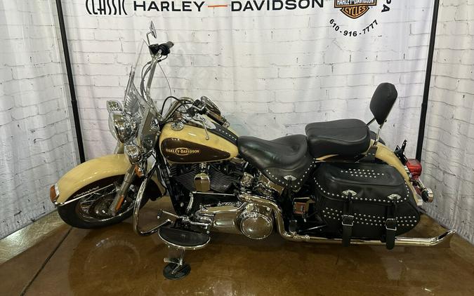 2014 Harley-Davidson Heritage Softail Classic FLSTC Snd Prl/Cnyn Brwn Prl