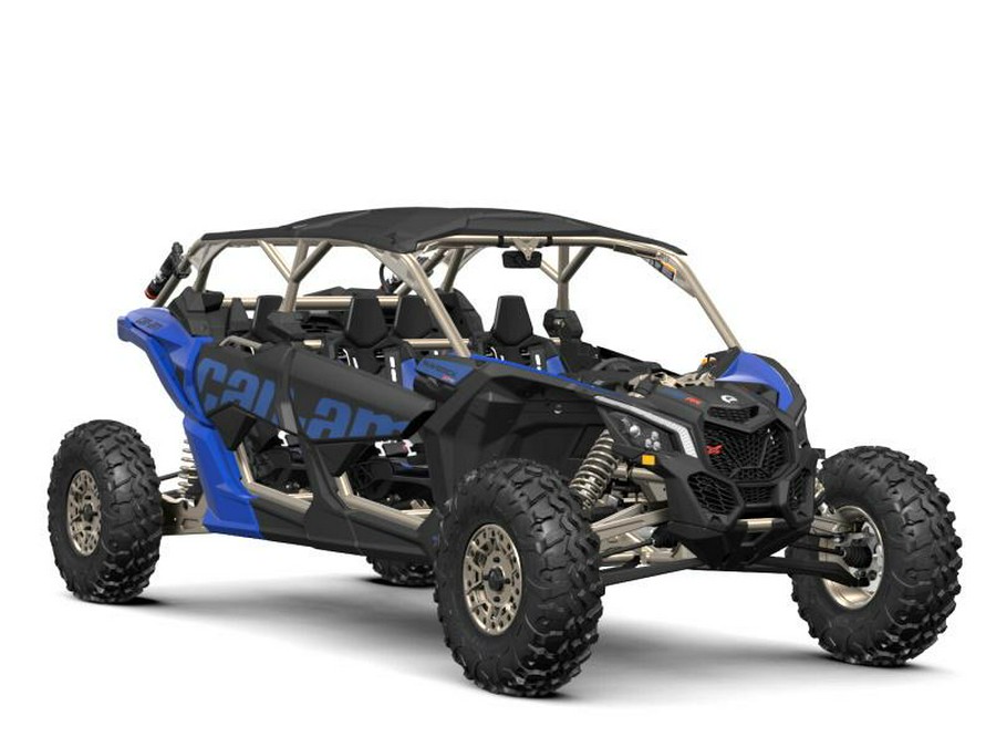 2024 Can-Am® Maverick X3 MAX X rs Turbo RR with Smart-Shox Dazzling Blue & Carbon Black