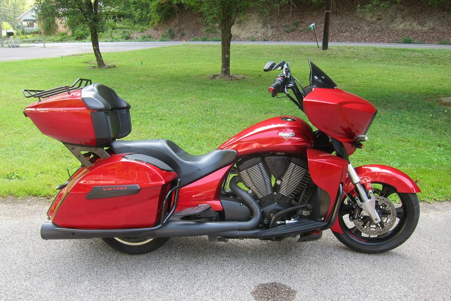 2012 Victory Motorcycles Cross Country Tour™ - Sunset Red, Pearl White