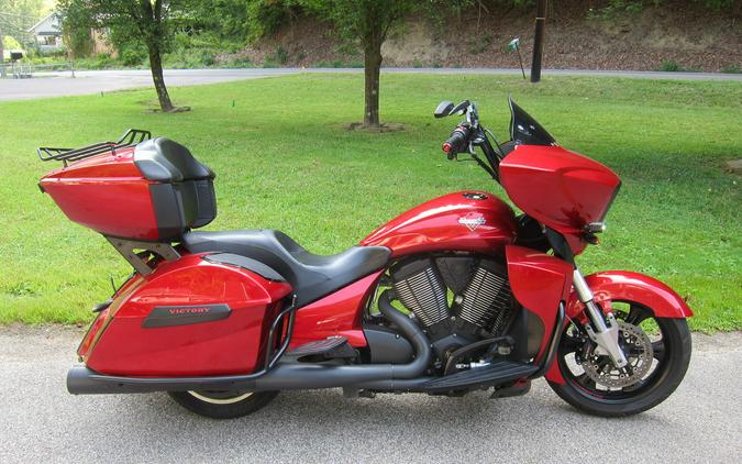 2012 Victory Motorcycles Cross Country Tour™ - Sunset Red, Pearl White