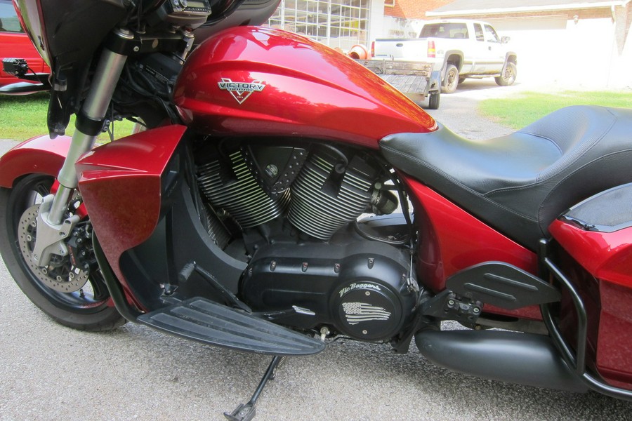 2012 Victory Motorcycles Cross Country Tour™ - Sunset Red, Pearl White