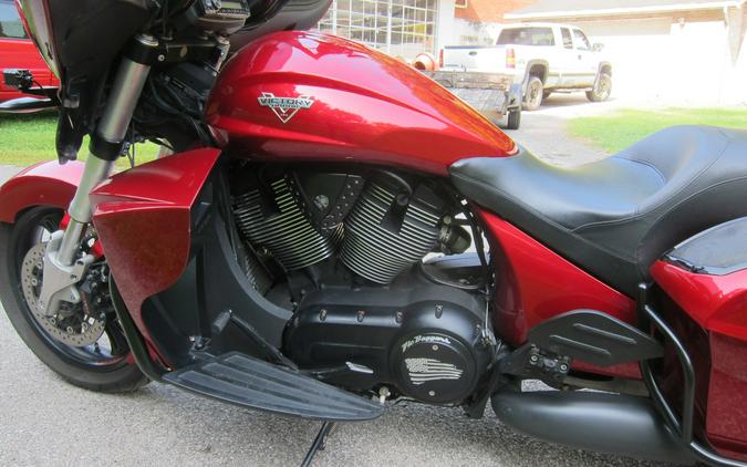 2012 Victory Motorcycles Cross Country Tour™ - Sunset Red, Pearl White