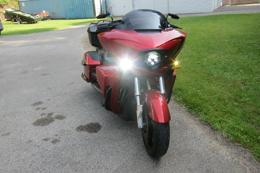 2012 Victory Motorcycles Cross Country Tour™ - Sunset Red, Pearl White