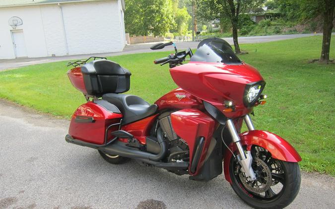 2012 Victory Motorcycles Cross Country Tour™ - Sunset Red, Pearl White