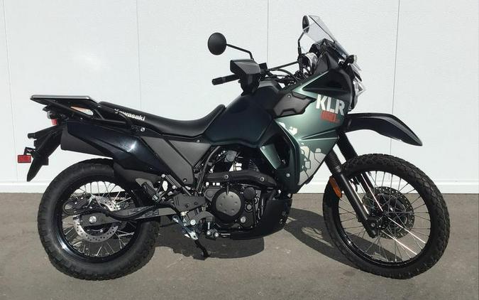 2025 Kawasaki KLR®650 S Metallic Matte Old School Green
