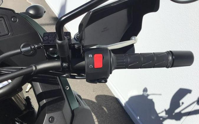 2025 Kawasaki KLR®650 S Metallic Matte Old School Green