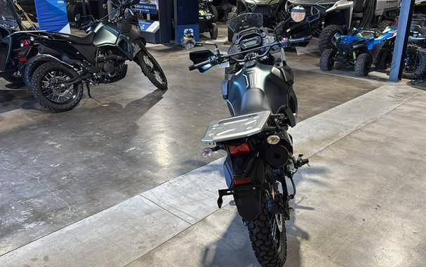 2025 Kawasaki KLR®650 S Metallic Matte Old School Green