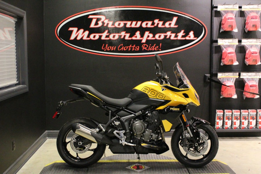 2026 Triumph Tiger Sport 800 GraphiteSapphire Black