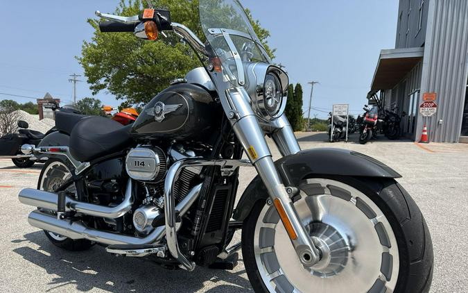 2018 Harley-Davidson® Fat Boy® 114 Industrial Gray