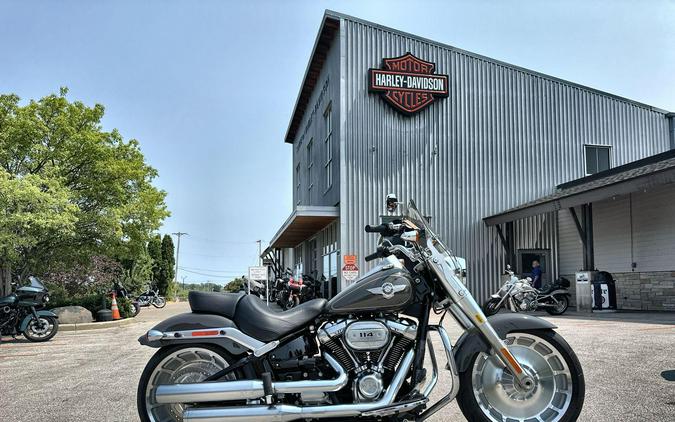 2018 Harley-Davidson® Fat Boy® 114 Industrial Gray