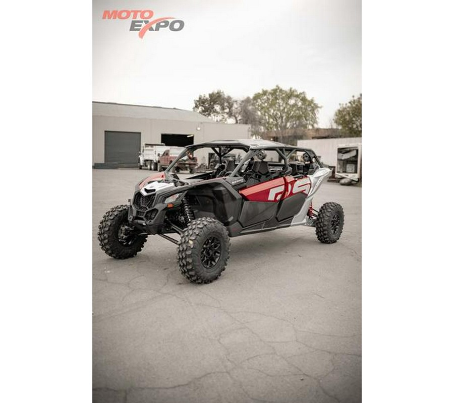 2024 Can-Am® Maverick X3 MAX RS Turbo RR Fiery Red & Hyper Silver