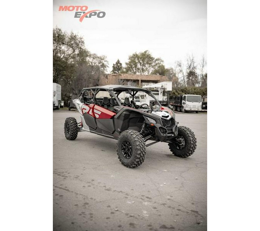 2024 Can-Am® Maverick X3 MAX RS Turbo RR Fiery Red & Hyper Silver