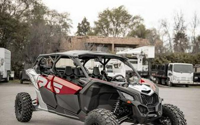 2024 Can-Am® Maverick X3 MAX RS Turbo RR Fiery Red & Hyper Silver