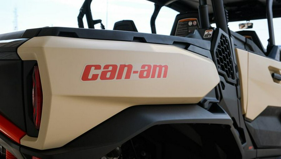 New 2024 CAN-AM COMMANDER MAX XTP 1000R DESERT TAN AND CARBON BLACK