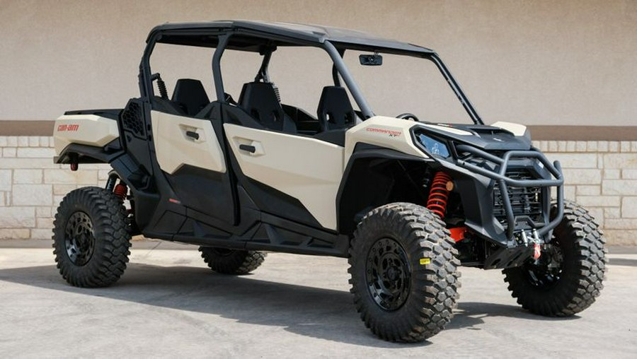 New 2024 CAN-AM COMMANDER MAX XTP 1000R DESERT TAN AND CARBON BLACK