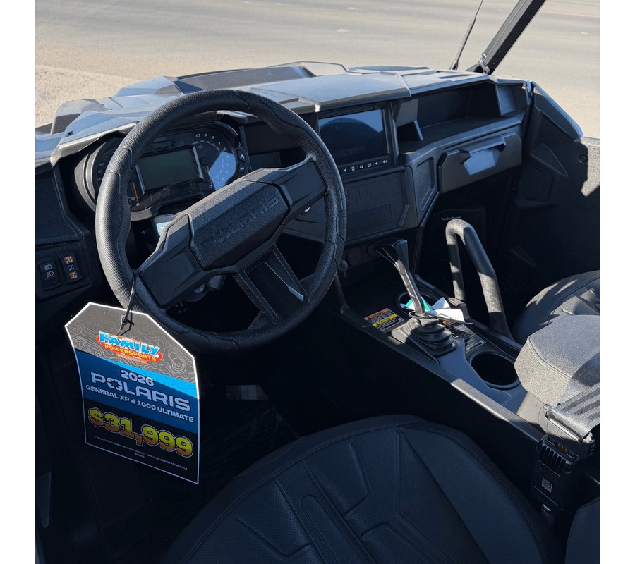 2026 POLARIS GENERAL XP 4 1000 ULTIMATE