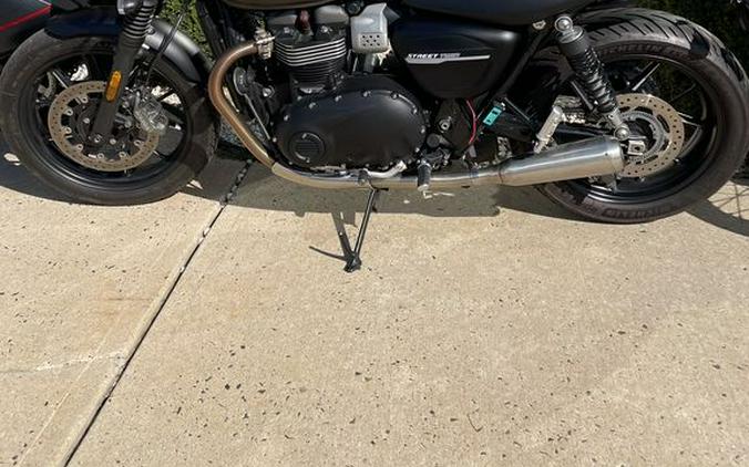 2019 Triumph Street Twin Matt Ironstone