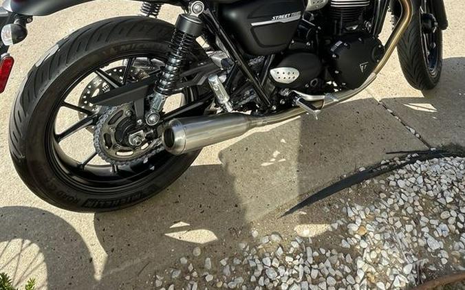 2019 Triumph Street Twin Matt Ironstone