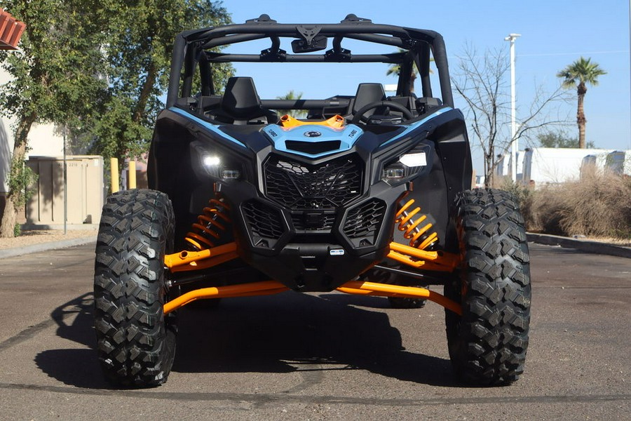 2026 Can-Am® Maverick X3 MAX DS Turbo Scandi Blue & Orange Crush