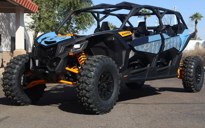 2026 Can-Am® Maverick X3 MAX DS Turbo Scandi Blue & Orange Crush