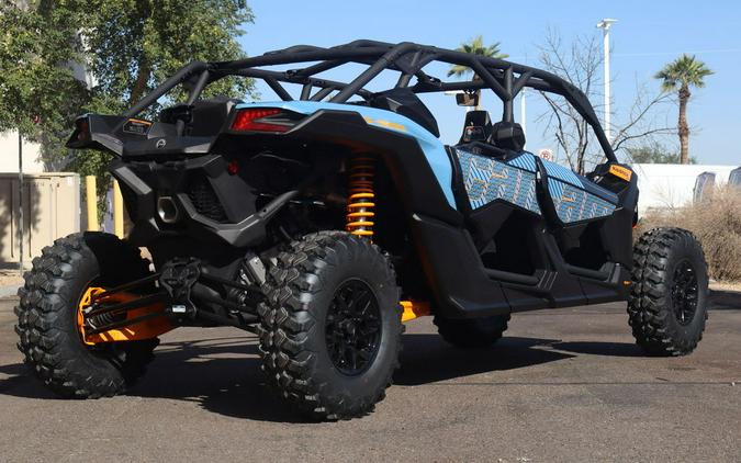 2026 Can-Am® Maverick X3 MAX DS Turbo Scandi Blue & Orange Crush