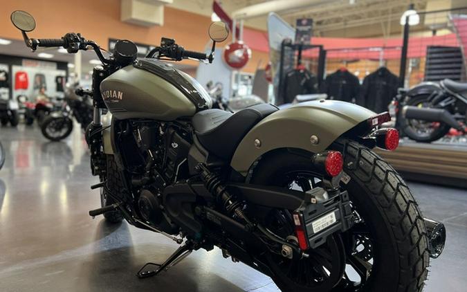2026 Indian Scout Bobber Limited +Tech Moss Green Smoke