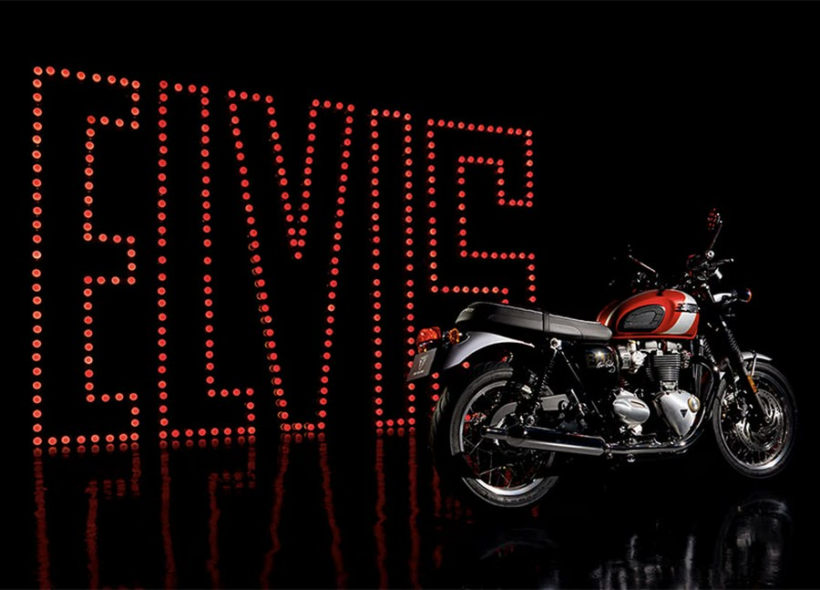 2025 Triumph Bonneville T120 Elvis Presley Limited Edition