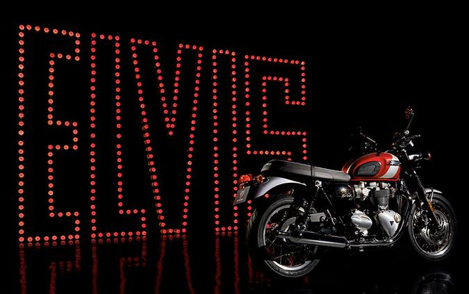 2025 Triumph Bonneville T120 Elvis Presley Limited Edition