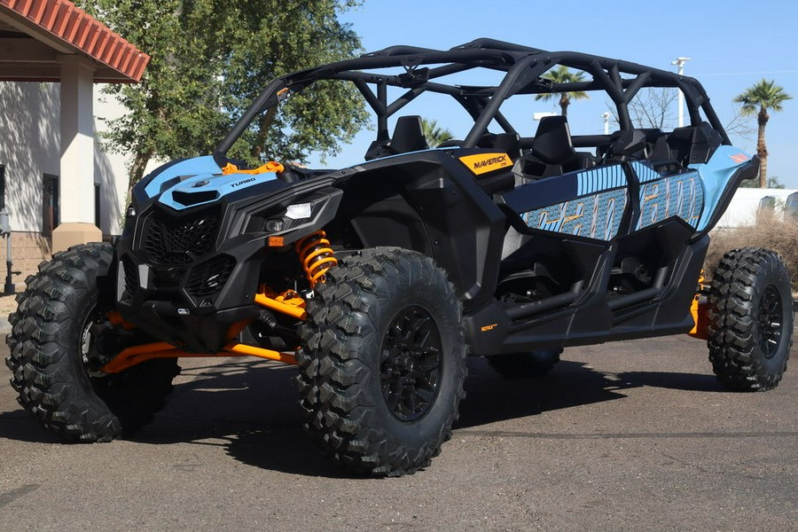 2026 Can-Am® Maverick X3 MAX DS Turbo Scandi Blue & Orange Crush
