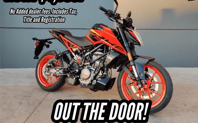 2023 KTM 200 DUKE