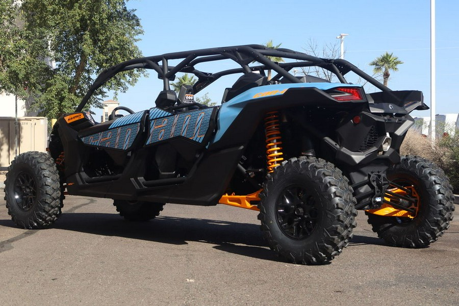 2026 Can-Am® Maverick X3 MAX DS Turbo Scandi Blue & Orange Crush