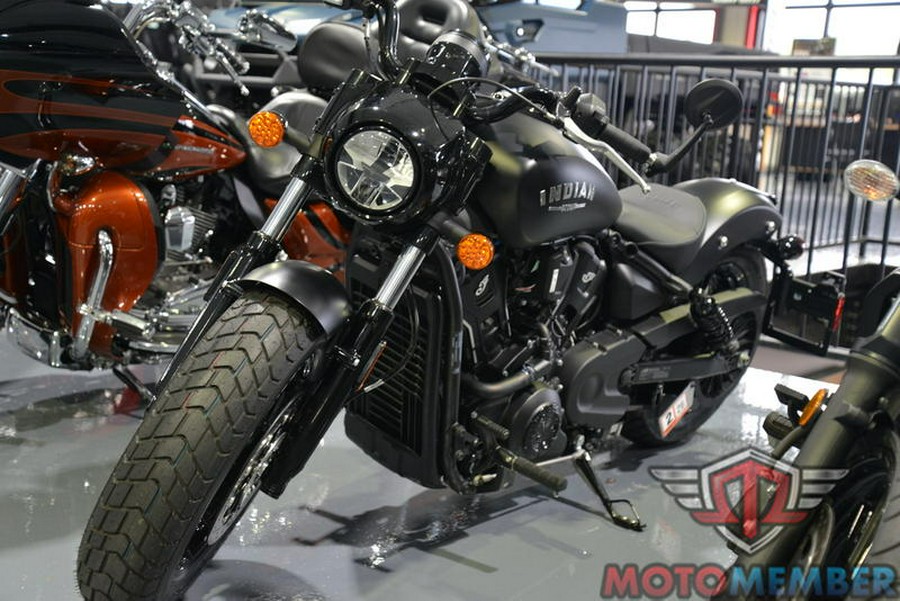 2025 Indian Motorcycle® Scout® Bobber Limited +Tech Black Smoke