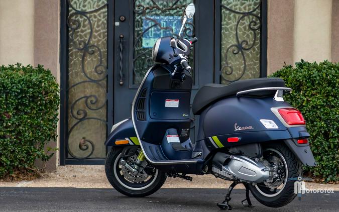 2024 Vespa GTS Super 300 Tech Blu Energico Matt