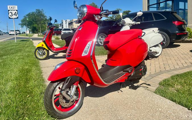 2023 Vespa Elettrica Red 70