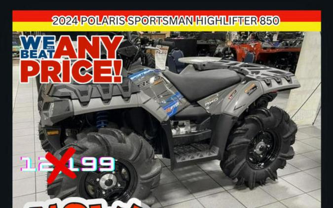 2024 Polaris Sportsman High Lifter Edition 850