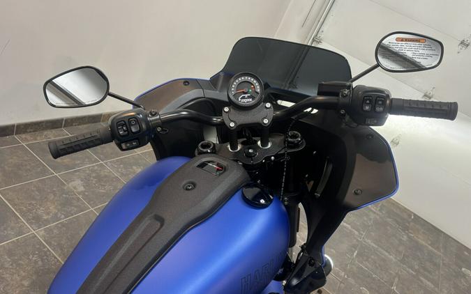 2026 Harley-Davidson® Low Rider® ST FXLRST Aurora Blue Denim Black Trim