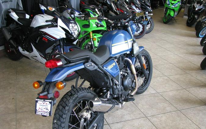 2023 Royal Enfield Scram 411 Skyline Blue